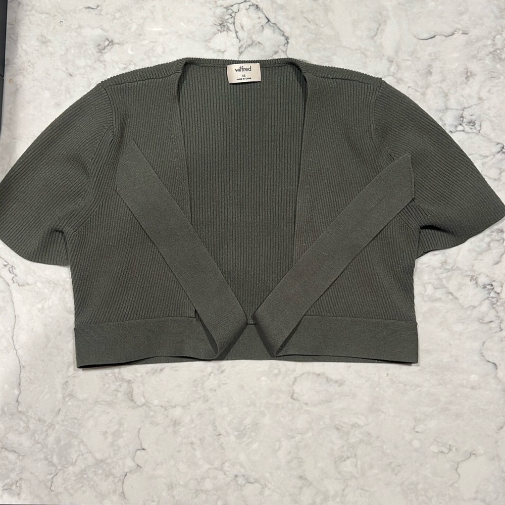Aritzia wrap top